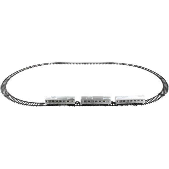 New York City 3 Pc. Battery Operated Train Set with Track - Picture 3 of 7